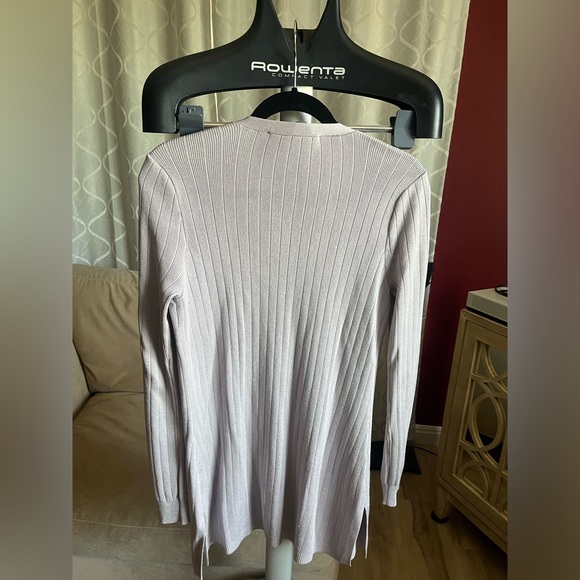 White House Black Market Women’s Ribbed Cardigan - Picture 2 of 3